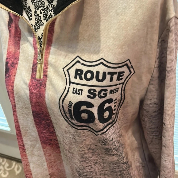 Route 66 size large sweater - Picture 3 of 8